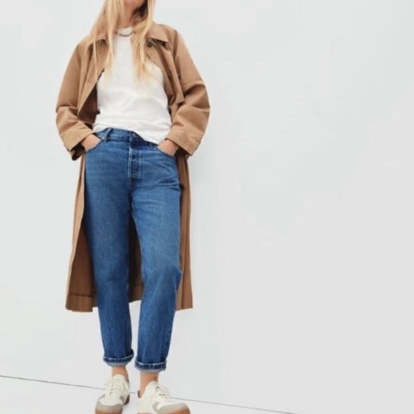 Everlane Denim - Everlane The Relaxed Straight Fit Organic Cotton Jeans